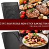 CUSIMAX Raclette Grill Electric Grill Table Portable 2 in 1 Korean BBQ Grill Indoor & Cheese Raclette, Reversible Non-stick plate, Crepe Maker with Adjustable temperature control and 8 Paddles view 2