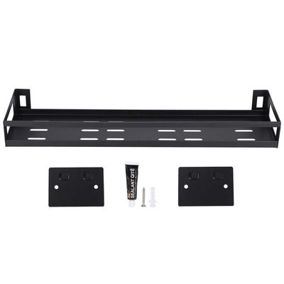 Liineparalle Wall Mount Spice Rack ,Stainless Steel Spice Rack Shelf Household Kitchen Display Rack for Spice Condiment Sauce