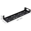 Liineparalle Wall Mount Spice Rack ,Stainless Steel Spice Rack Shelf Household Kitchen Display Rack for Spice Condiment Sauce view 3