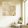 Wall Art Giant 1858 Map Of Texas Canvas Print, Texas Wall Art For Home Or Office 22X24 Inches view 2