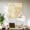 Wall Art Giant 1858 Map Of Texas Canvas Print, Texas Wall Art For Home Or Office 22X24 Inches view 3