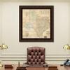 Wall Art Giant | 1858 Map Of Texas | Canvas Or Framed Print | Various Sizes view 4