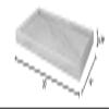 Natural Marble Stone Tray - Hand Carved, Polished Marble Bathroom Tray w/Non-Slip Rubber Pads  Compact Marble Vanity Tray in 3 Shapes - Versatile, Luxury Stone Tray for Bathroom, Kitchen & More view 3