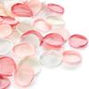 Floroom 500pcs Rose Petals Blush Pink Faux Silk Flower Petals for Wedding Flower Girl Basket Aisle Scatter Cake Dinner Table Centerpieces Party Confetti Bridal Shower Romantic Night Decoration view 1