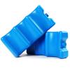 LotFancy 2PCS Contoured Freezer Packs for Breastmilk Bottle Storage, Lunch Box, Insulated Bags, Long Lasting Reusable Cool Packs for Beer Cans Soda, Camping Beach Picnic view 1