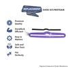 Replacement Part For Proteam Vacuum Cleaner Crossover Tool, Shoe Kit # compare to part 107078 view 2