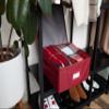 Covermates Keepsakes - Zip-Top Storage Box - Heavy Duty Polyester- Reinforced Handles - Stackable Design - Indoor Storage, Scarlett Red view 4