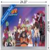Naruto Shippuden - Together Wall Poster, 22.4L" x 14.7W", Silver Framed Version view 3