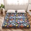 MAXYOYO Dinosaur Japanese Floor Futon Mattress for Boys Girls, Thicken Tatami Mat Sleeping Pad Foldable Bed Roll Up Mattress Floor Lounger Bed Couches and Sofas for Kids Queen Size view 1