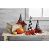 Mud Pie Witch Hat Halloween Table Sitter, Large 9" x 5" Dia, Black (40030063L) view 2
