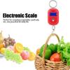 Mini Electronic Scale, Fish Weighing Scales Red Portable 25Kg/5G Hanging Scale Digital Pocket Key Chain Weight Hook Kitchen Food Weight Gauge Measuring Tools with Backlight for Home Farm Market view 2