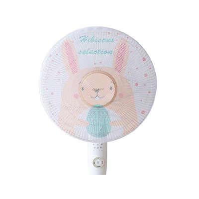 2 Pcs Fan Filters Kid Finger Protector Cartoon Fan Dust Cover Net Cute Washable Dustproof Safety Cover -16in A04