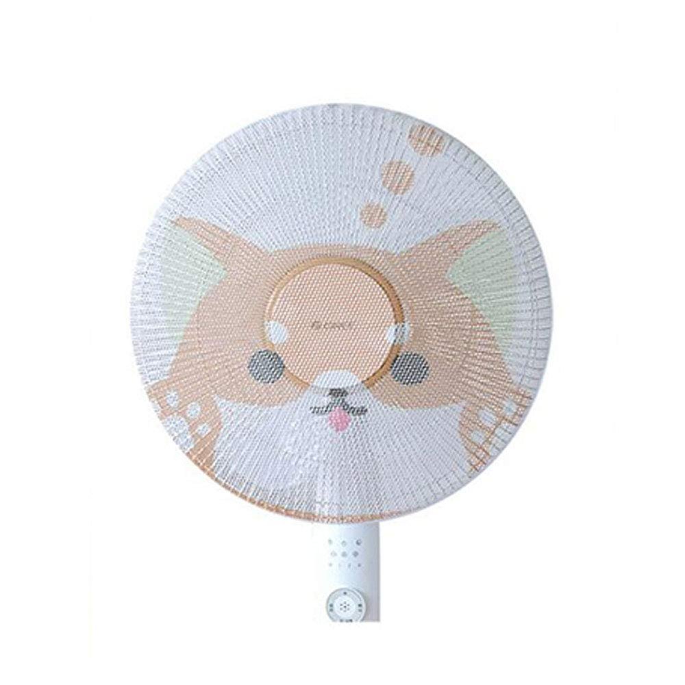 2 Pcs Fan Filters Kid Finger Protector Cartoon Fan Dust Cover Net Cute Washable Dustproof Safety Cover -16in A02