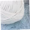 EXCEART 1pc Woven Cotton Tapestry Rope Long Wide Manual DIY Decorative Cotton Cord for Handmade Tapestry Projects Beige for Home Decor and Crafting view 3