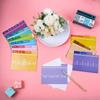 Outus 36 Pieces Recipe Card Dividers Tabs Include 24 Labelled and 12 Blank Tabs 60 Adhesive Labels Fit 4 x 6 Inch Cards for Recipe Box Organize (Bright Style) view 2