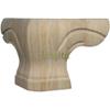 BingLTD - 5 3/4" Unfinished Hardwood Sofa Legs - Set of 4 (T-PFP-PED-RW) view 2