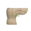 BingLTD - 5 3/4" Unfinished Hardwood Sofa Legs - Set of 4 (T-PFP-PED-RW) view 3