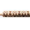 VALINK Wood Rolling Pin with Pattern, Embossed Rolling Pin Halloween Embossing Wooden Rolling Pin for Baking Cookie Biscuit Kitchen Bakeware Tool view 1