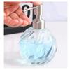 300ml Glass Soap Dispenser Bathroom Kitchen Transparent Lotion Bottle Shampoo Shower Gel Press Bottle Soap Pump (Color : Clear, Size : B) view 1