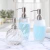 300ml Glass Soap Dispenser Bathroom Kitchen Transparent Lotion Bottle Shampoo Shower Gel Press Bottle Soap Pump (Color : Clear, Size : B) view 4