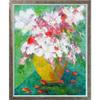 ArtistBe Yellow Vase with Champagne Silhouette view 1