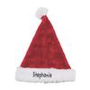Fun Express Personalized Deluxe Plush Santa Hat - Apparel Accessories - 1 Piece view 1