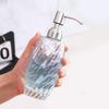 300ml Glass Soap Dispenser Bathroom Kitchen Transparent Lotion Bottle Shampoo Shower Gel Press Bottle Soap Pump (Color : Clear, Size : A) view 4