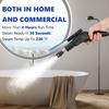 Moongiantgo High Pressure Steam Cleaner, 1700W Power High Temp Portable Handheld Cleaning Machine for Car Detailing, Tankless Heavy Duty for Home Use Kitchen Bathroom Grout Tile view 2