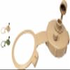 Tacticai Military Water Can Cap and Lid, 5-Gallon Replacement, Tan view 1