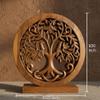 Decozen Solid Wood Tree Sculpture, Gift for Mom, Home Decor, Living Room, Boho, Coffee Table, Centerpiece Table Decorations, Mantle, Bathroom Shelf, Farmhouse, Christmas Decorations, Mothers Day Gifts view 2