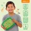 Bentgo Kids Prints Leak-Proof, 5-Compartment Bento-Style Kids Lunch Box - Ideal Portion Sizes for Ages 3-7, Durable, Drop-Proof, Dishwasher Safe, & PFAS & BPA-Free Materials (Safari) view 3