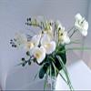 Artificial Phalaenopsis Orchid Table Centerpiece Silk Flower Arrangements Flowers Bouquet Realistic Flower Arrangements Craft Art Decor Plant for Party Home Wedding Decoration view 3