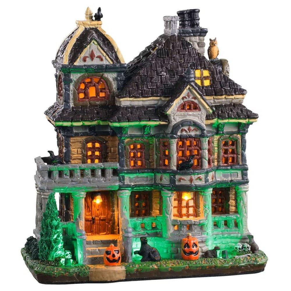 Lemax Grimsbury Haunted House, with 4.5V Adaptor #05609