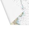 Sandy Bay Nautical Chart Cotton Placemat Set - SET of 4, 18" x 14" view 3