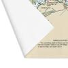 Annisquam River Entrance Ipswich Bay Nautical Chart Cotton Placemat Set - SET of 4, 18" x 14" view 3