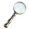 Creative Brands 47th & Main Classic Desk Accessories 3 x 7.25-inches, Silver Magnifying Glass view 1