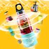 500ml Portable Juicer Cup USB Charging Electric Automatic Bingo Vegetable Juice Tool Maker Cup Blender (Color : Red) view 3