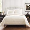 1977 Dry Goods Atmosphere Double Gauze Quilt - Lightweight Breathable All Season Coverlet Bedding - King, Ivory view 1