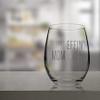 Veracco Stemless Wine Glass Best Effin' Mom Ever (Clear, Glass) view 4