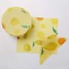 Beeswax Food Wrap,3 Pack Reusable Beeswax Wraps - Eco Friendly, Sustainable, Zero Waste, Plastic Free Bread Keeper & Food Storage with 1 Small, 1 Medium, 1 Large view 2