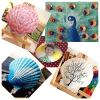 QICQDRAM 30PCS Sea Shells for Crafts 2''-3'' Scallop Seashells for Painting view 4