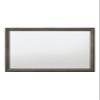 Acme Escher Rectangular Wooden Frame Mirror in Gray Oak view 4