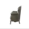 Acme Furniture Dresden Chair with 1 Pillow, Vintage Bone White view 3