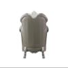 Acme Furniture Dresden Chair with 1 Pillow, Vintage Bone White view 4