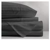 800 Thread Count- 5Pcs Split Sheets Set Grey Stripe 100% Cotton Bed Sheets, Split King Sheets Sets for Adjustable Beds, Split Fitted Sheet, Fits Mattress Upto 15" Deep Pockets view 1