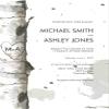 ajinvites Wedding Invitations Rustic Country Engraved Heart in Tree Wedding Invitations with RSVP Option Quantity of 50 view 2