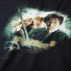 Harry Potter Men's Chamber Group Poster T-Shirt, Black, 3X-Large view 3
