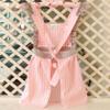 CRB Fashion Kids Cooking Baking Apron | Toddler, Little Girls, Cute Kitchen Chef Aprons (2 to 5 Years Old, Purple Floral) view 4