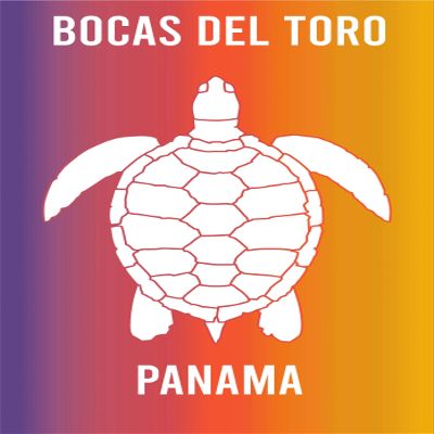 Bocas Del Toro Panama Souvenir 2x3 Inch Fridge Magnet Turtle Design