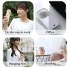 Allxin Portable Neck Fan Mini Quiet Handheld Personal 0-180 Foldable USB Rechargeable Fan Operated for Home Office Outdoor Travel, 3000mAh Power Bank Hands Free Necklace Fans view 2